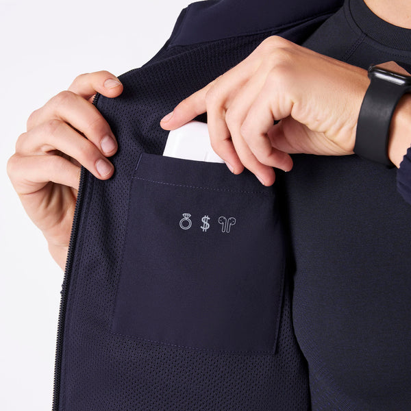 women's Navy Sydney -  Scrub Jacket