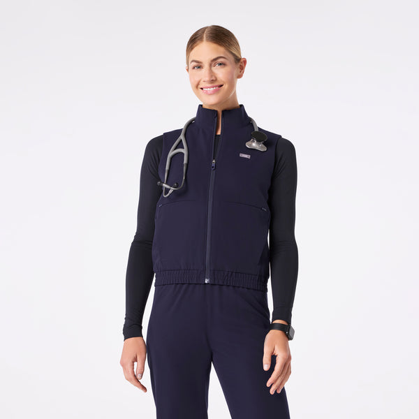 women's Navy Sydney Vest