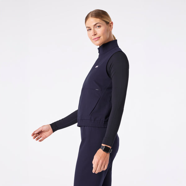 women's Navy Sydney Vest