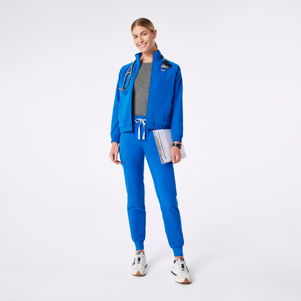women's Royal Blue Sydney -  Scrub Jacket