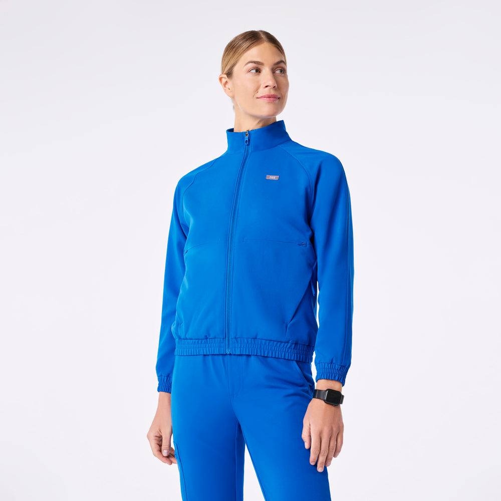 women's Royal Blue Sydney -  Scrub Jacket