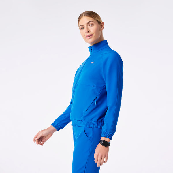 women's Royal Blue Sydney -  Scrub Jacket