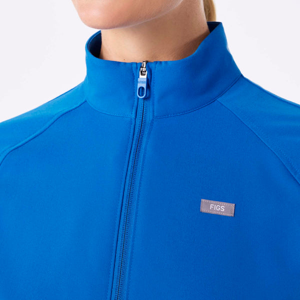 women's Royal Blue Sydney -  Scrub Jacket