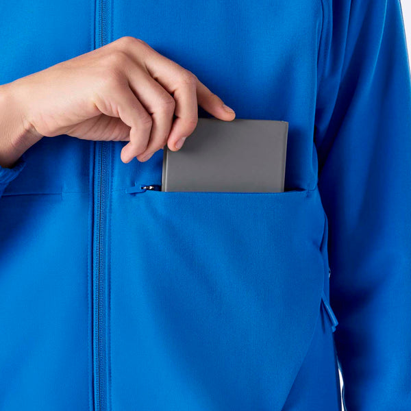 women's Royal Blue Sydney -  Scrub Jacket