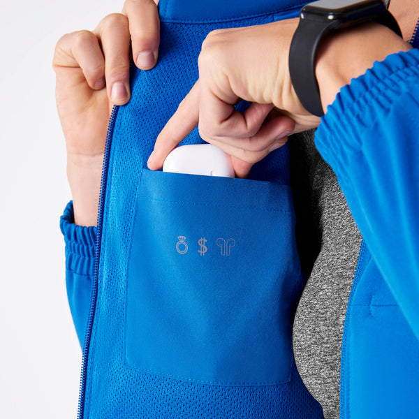 women's Royal Blue Sydney -  Scrub Jacket