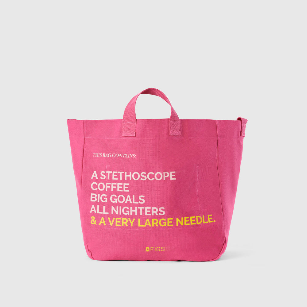 F'ing Pink A Very Large Needle Tote