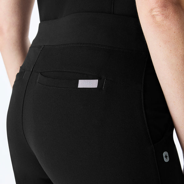 women's Black Michele Slim Tapered - Scrub Pant