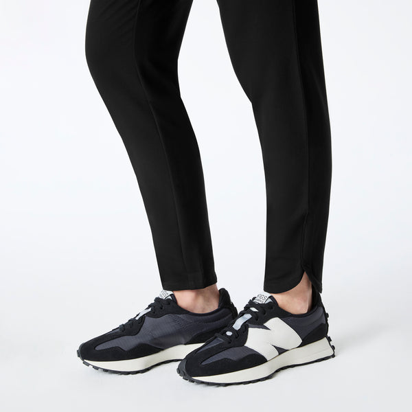 women's Black Michele Slim Tapered - Petite Scrub Pant