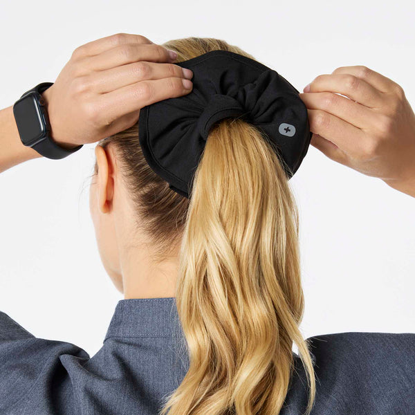 Black FIGS Scrunchie