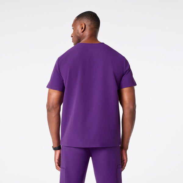 men's Digital Grape Chisec - Three-Pocket Scrub Top™