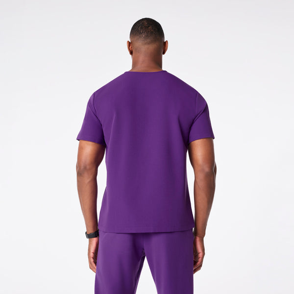 men's Digital Grape Leon - Three-Pocket Scrub Top™