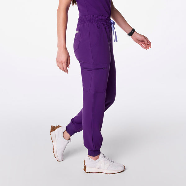 women's Digital Grape Uman Relaxed - Tall Jogger Scrub Pant