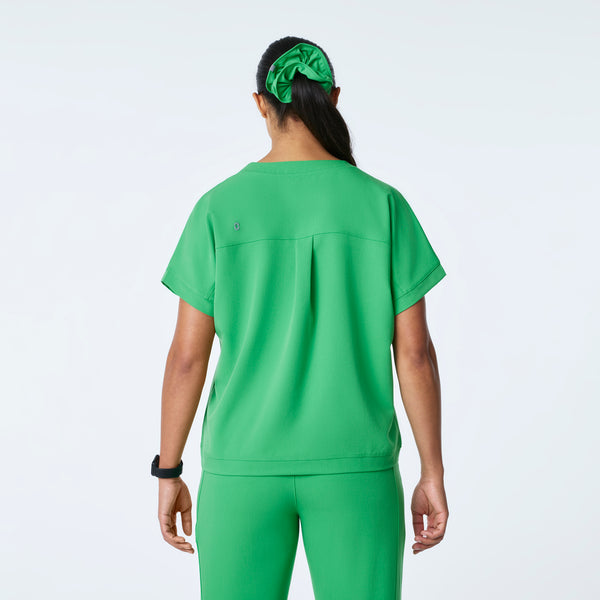 women's Emerald Carlota Relaxed V-Neck - Scrub Top