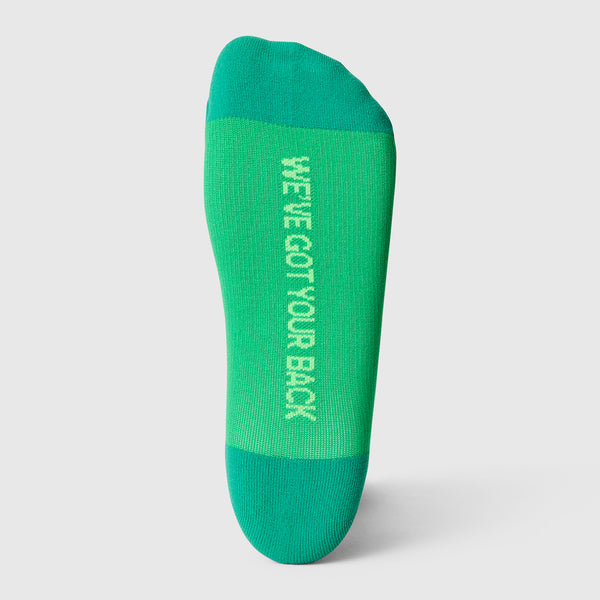 women's Emerald  We've Got Your Back - Compression Socks