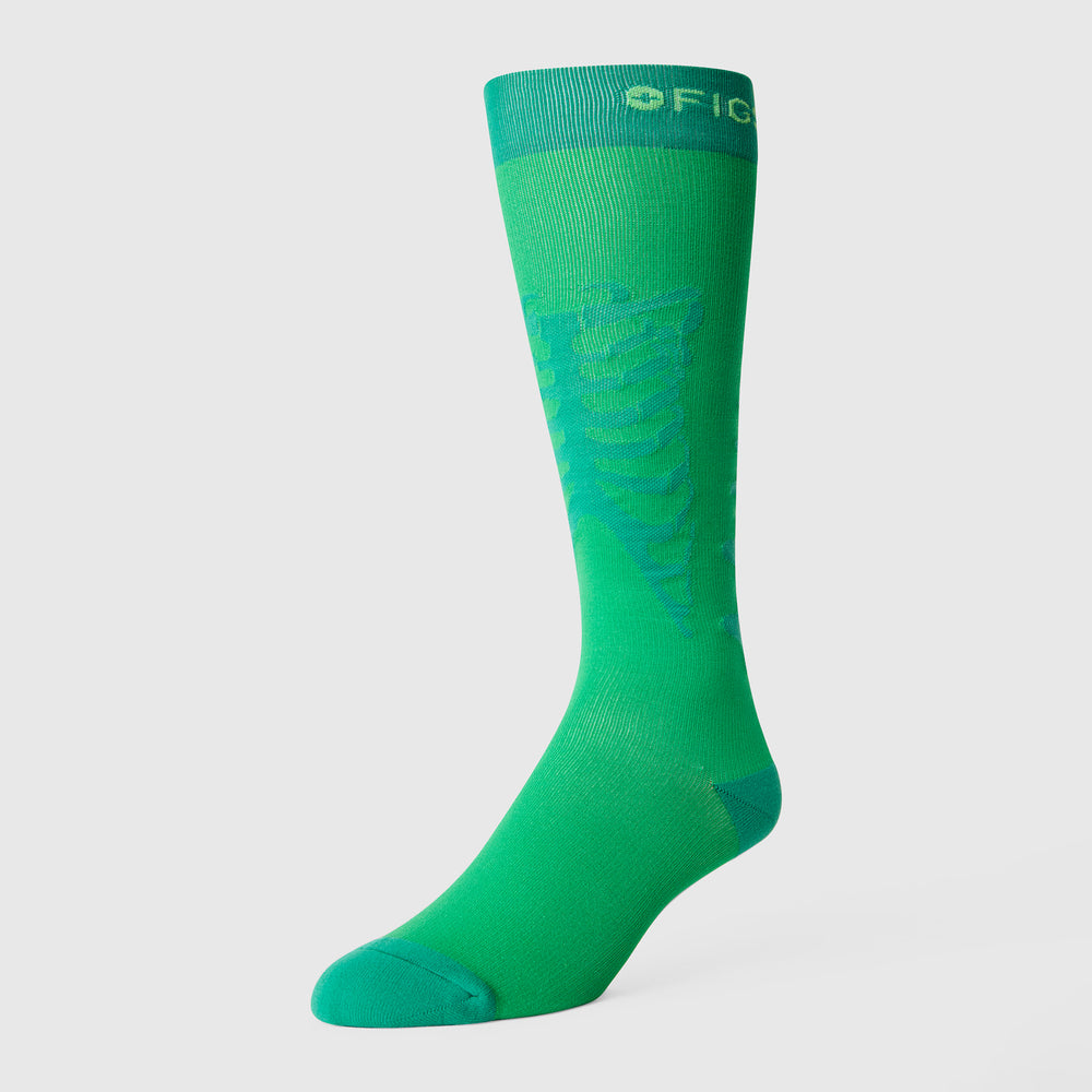 women's Emerald  We've Got Your Back - Compression Socks