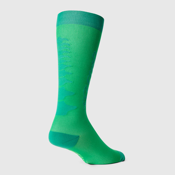women's Emerald  We've Got Your Back - Compression Socks