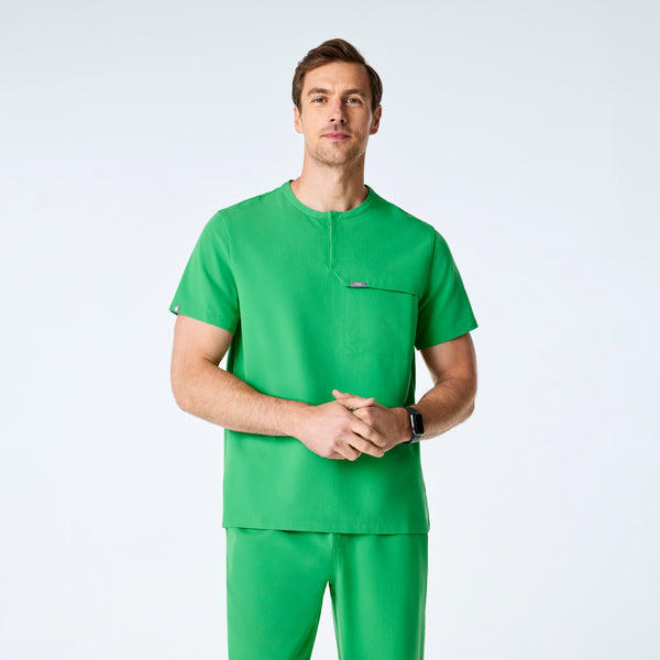men's Emerald Corfield - Henley Scrub Top