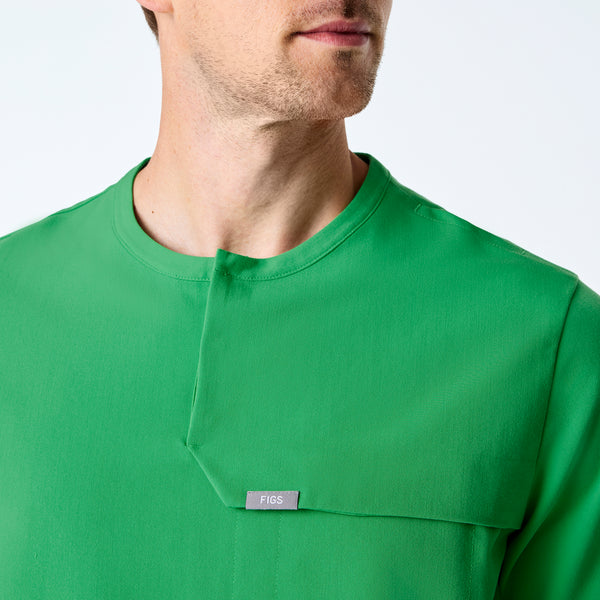 men's Emerald Corfield - Henley Scrub Top