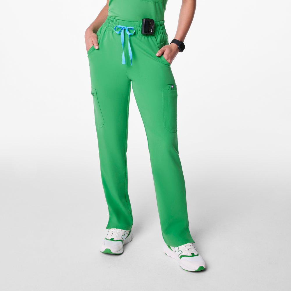 women's Emerald High Waisted Dowa - Petite Scrub Pants