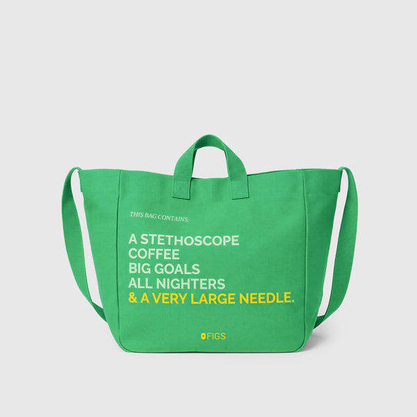 Emerald A Very Large Needle Tote