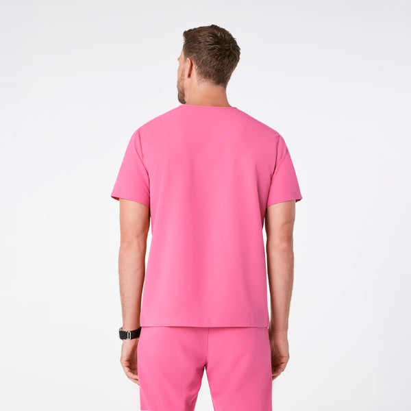 men's F'ing Pink Leon - Three-Pocket Scrub Top™
