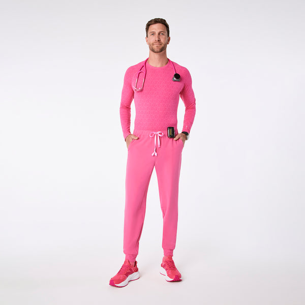 men's F'ing Pink Makato Seamless - Longsleeve Underscrub