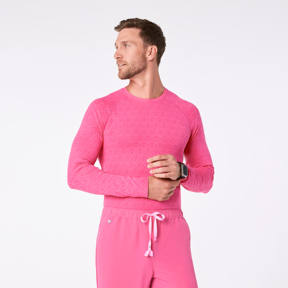 men's F'ing Pink Makato Seamless - Longsleeve Underscrub
