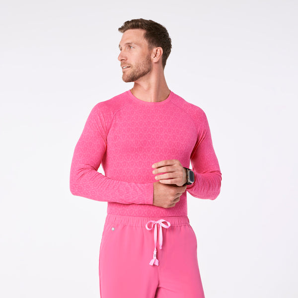 men's F'ing Pink Makato Seamless - Longsleeve Underscrub