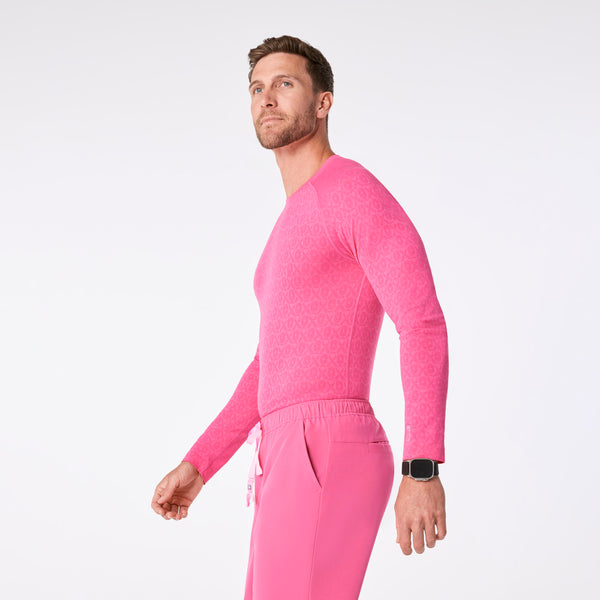 men's F'ing Pink Makato Seamless - Longsleeve Underscrub