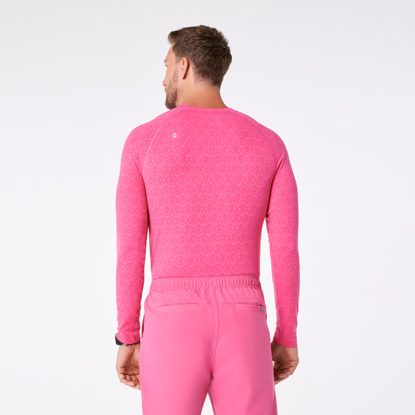 men's F'ing Pink Makato Seamless - Longsleeve Underscrub