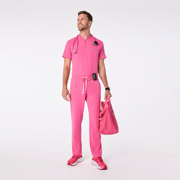 Men's F'ing Pink Roca Straight-Leg - Tall Scrub Pant