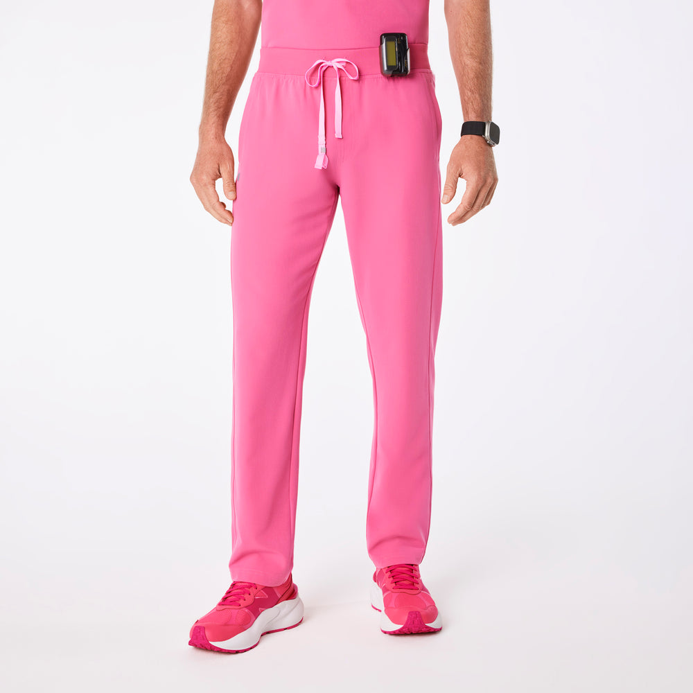 men's F'ing Pink Roca Straight-Leg - Tall Scrub Pant