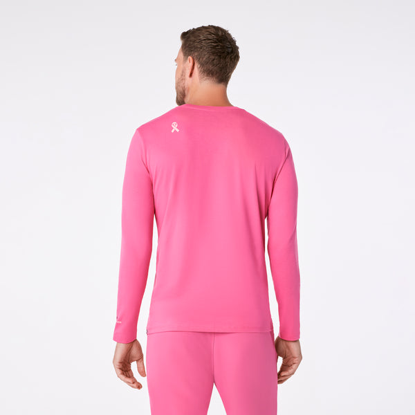 men's F'ing Pink BCA Ribbon Supersoft - Longsleeve Underscrub