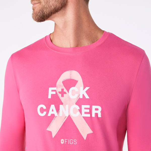 men's F'ing Pink BCA Ribbon Supersoft - Longsleeve Underscrub