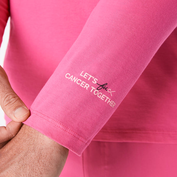 men's F'ing Pink BCA Ribbon Supersoft - Longsleeve Underscrub