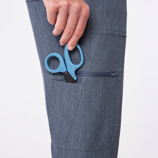men's Heather Denim Cairo - Tall Cargo Scrub Pant™