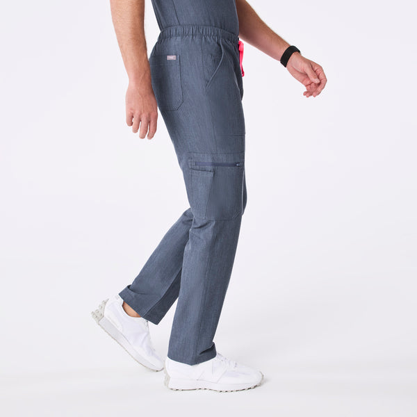 men's Heather Denim Cairo - Tall Cargo Scrub Pant™