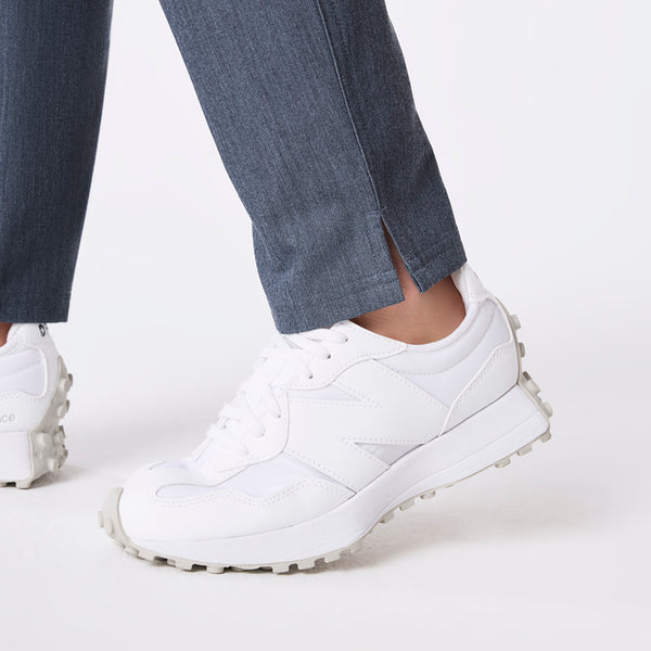 women's Heather Denim High Waisted Yola - Petite Skinny Scrub Pant™