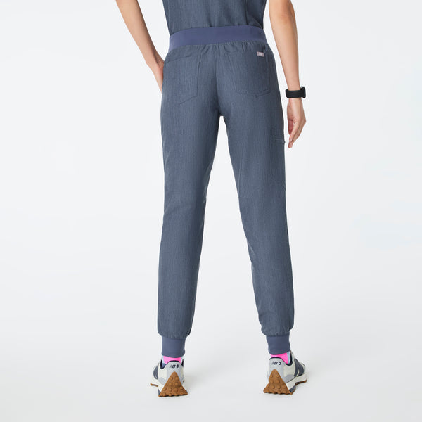 women's Heather Denim High Waisted Zamora - Tall Jogger Scrub Pant™