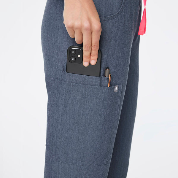 women's Heather Denim Kade - Tall Cargo Scrub Pant™