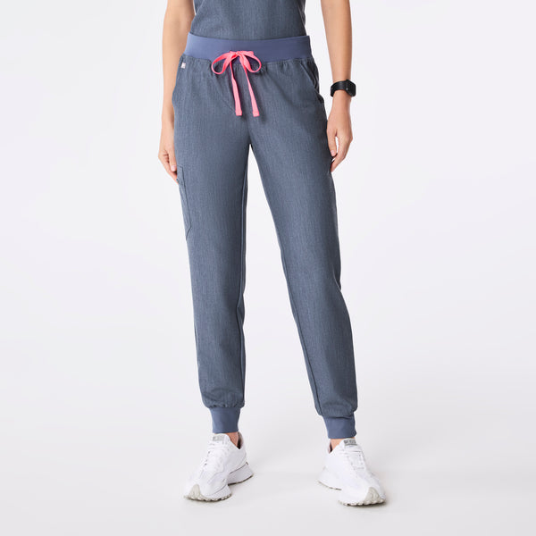 women's Heather Denim Zamora - Petite Jogger Scrub Pant™