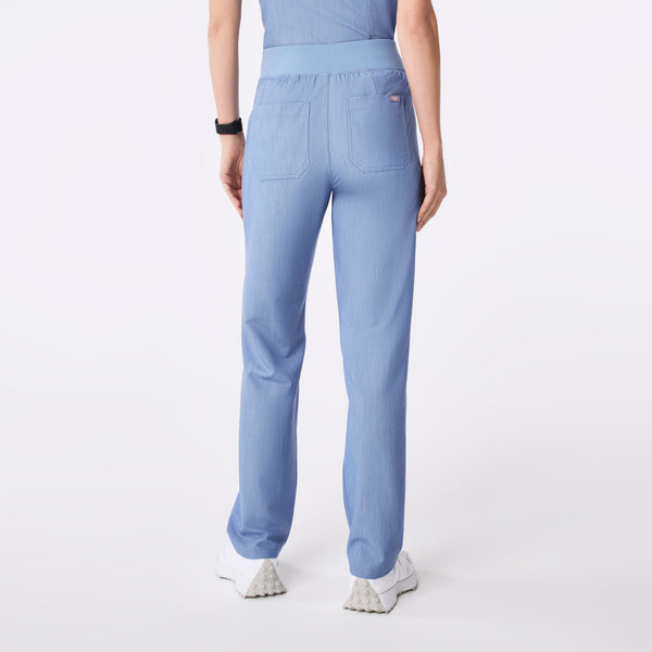 women's Heather Indigo High Waisted Livingston - Basic Scrub Pant™