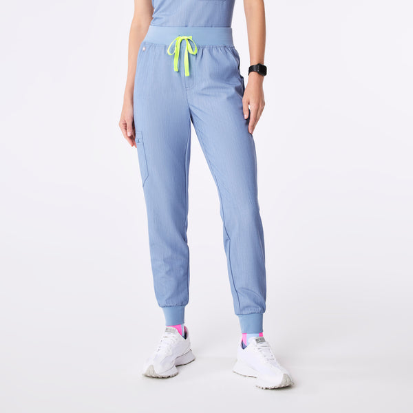 women's Heather Indigo High Waisted Zamora - Tall Jogger Scrub Pant™