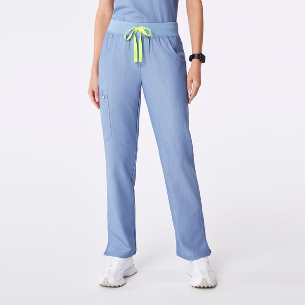 women's Heather Indigo Kade - Tall Cargo Scrub Pant™