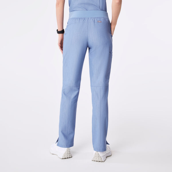 women's Heather Indigo Kade - Tall Cargo Scrub Pant™
