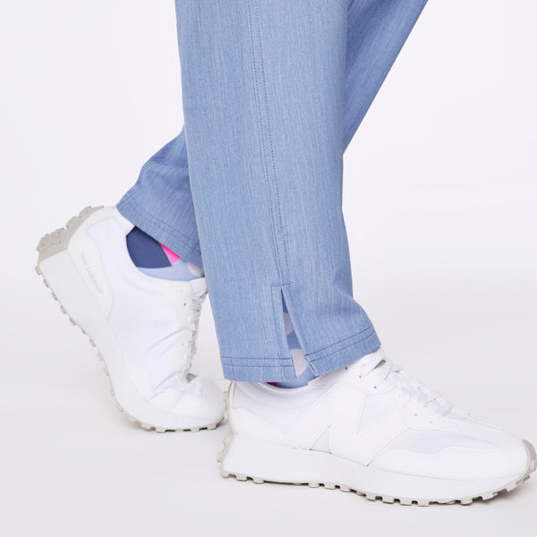 women's Heather Indigo Kade - Tall Cargo Scrub Pant™