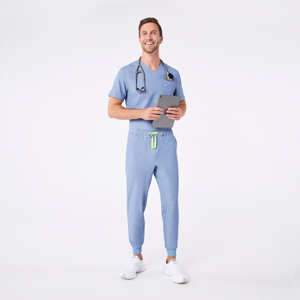 men's Heather Indigo Tansen - Short Jogger Scrub Pant™