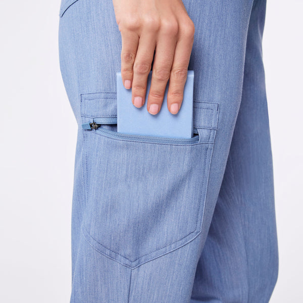 women's Heather Indigo Zamora - Tall Jogger Scrub Pant™