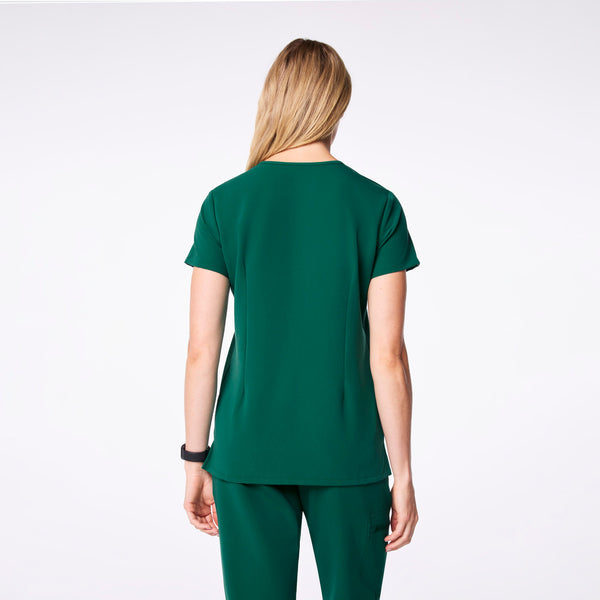 women's Hunter Green Catarina - One-Pocket Scrub Top™