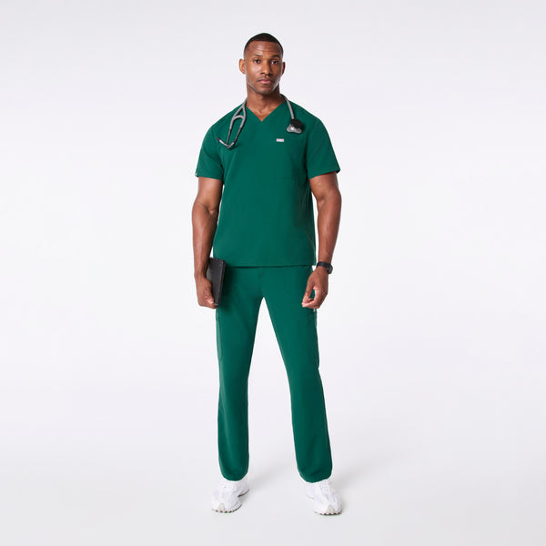 men's Hunter Green Chisec - Three-Pocket Scrub Top™
